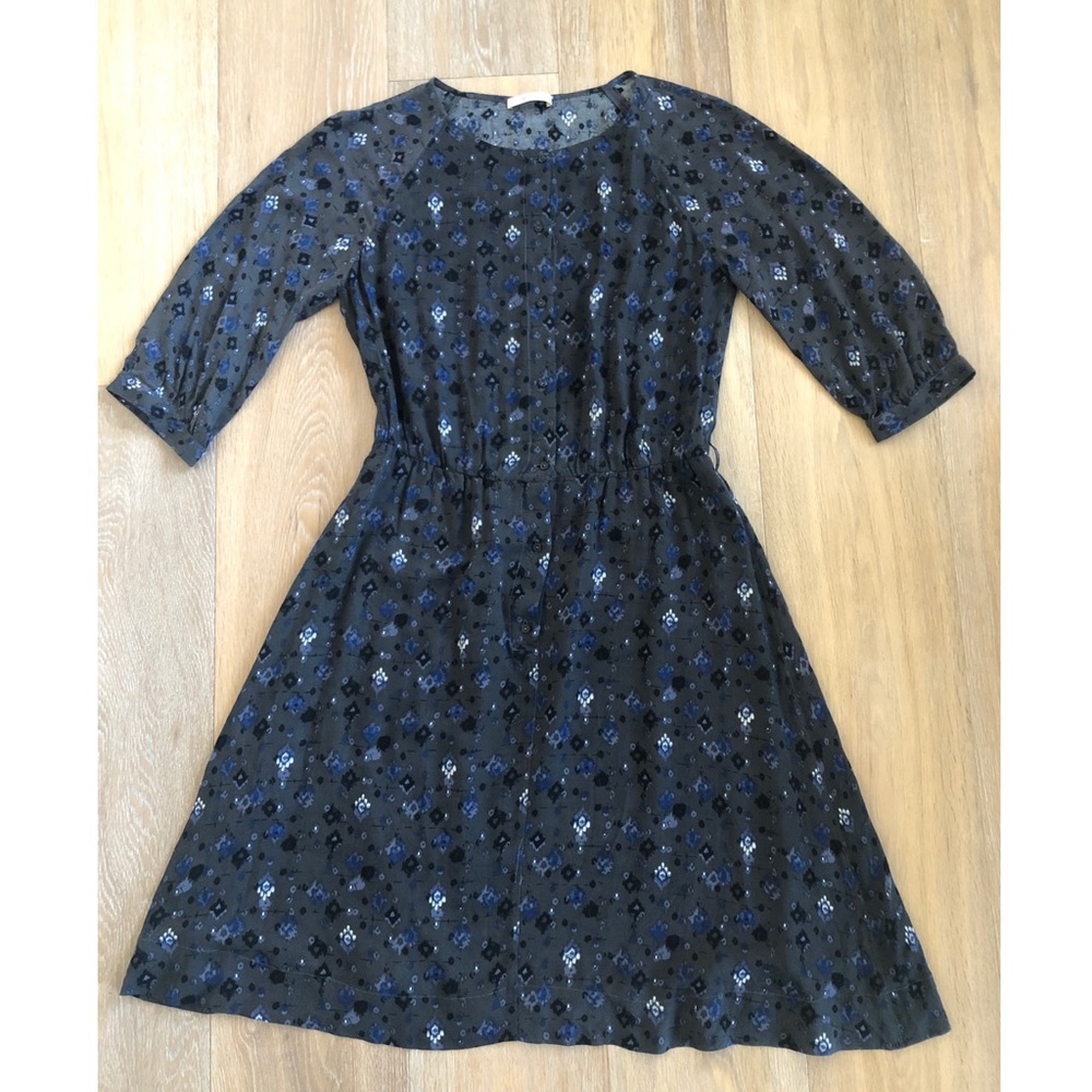 SESSUN grey floral dress